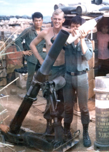 Vietnamese 42 mm mortar at Nora The only remaining weapon